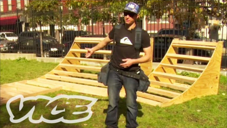 Building a mini ramp with Billy Rohan